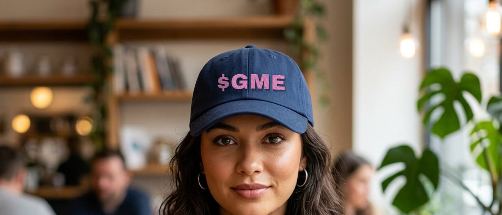 Wide banner — someone in a black ticker cap checking their phone