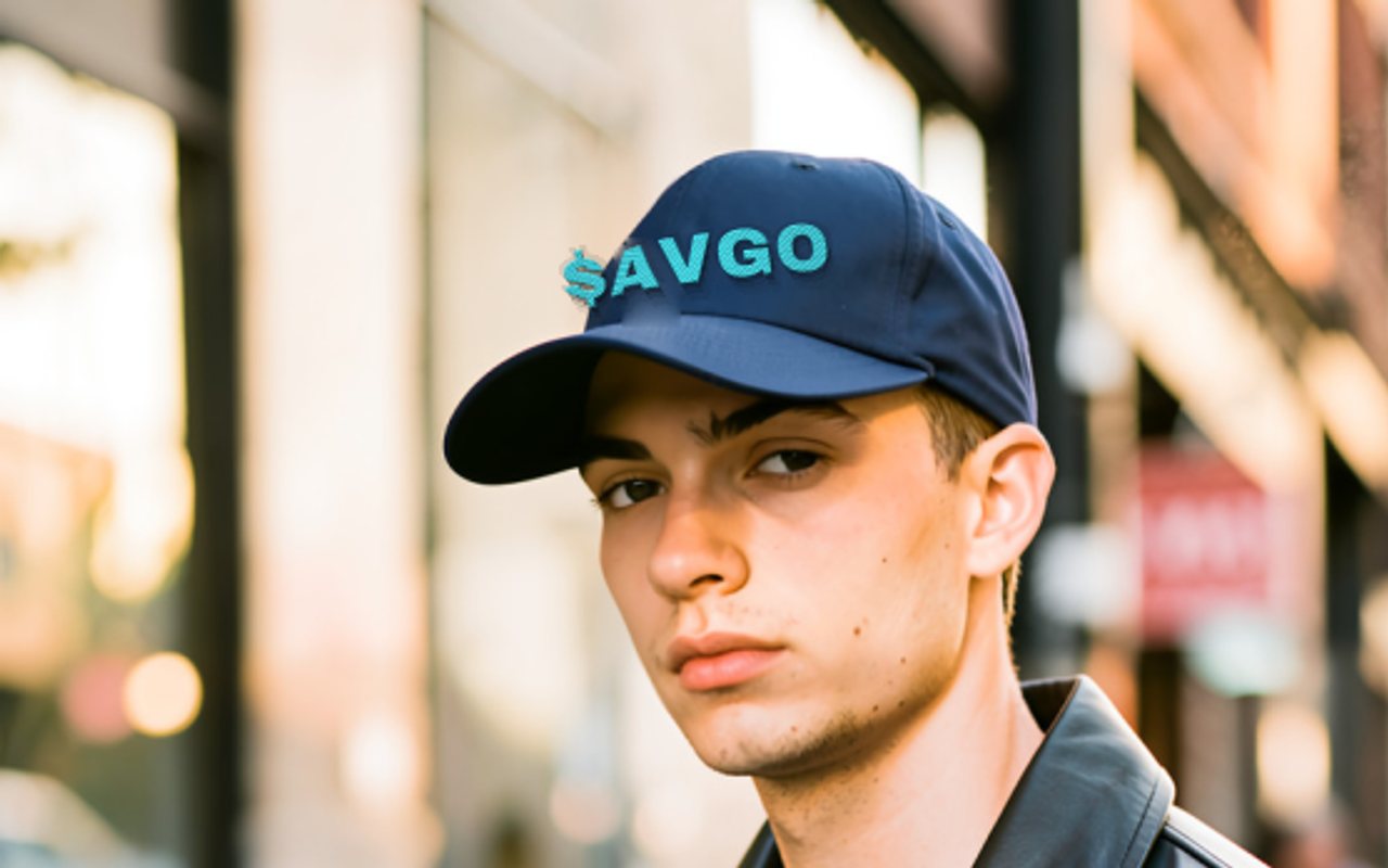 $AVGO embroidered hat, worn