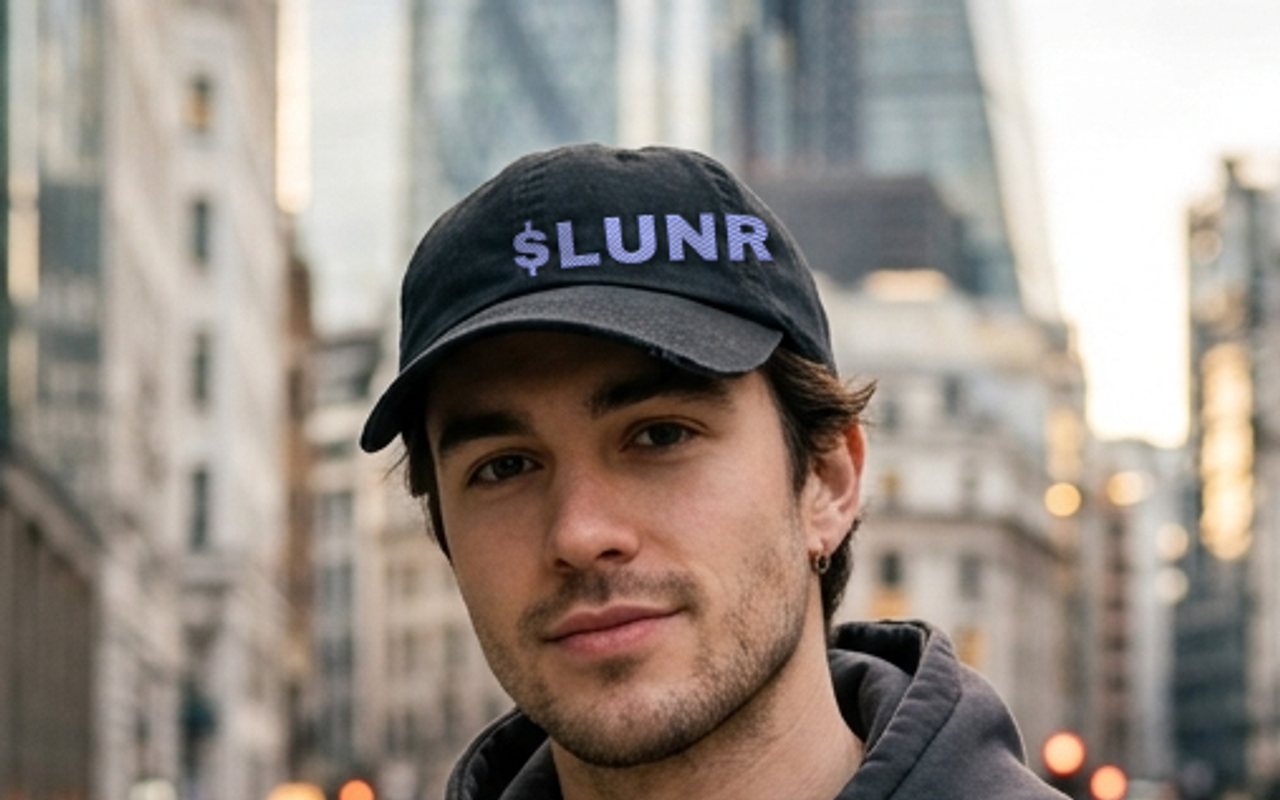 $LUNR embroidered hat, worn