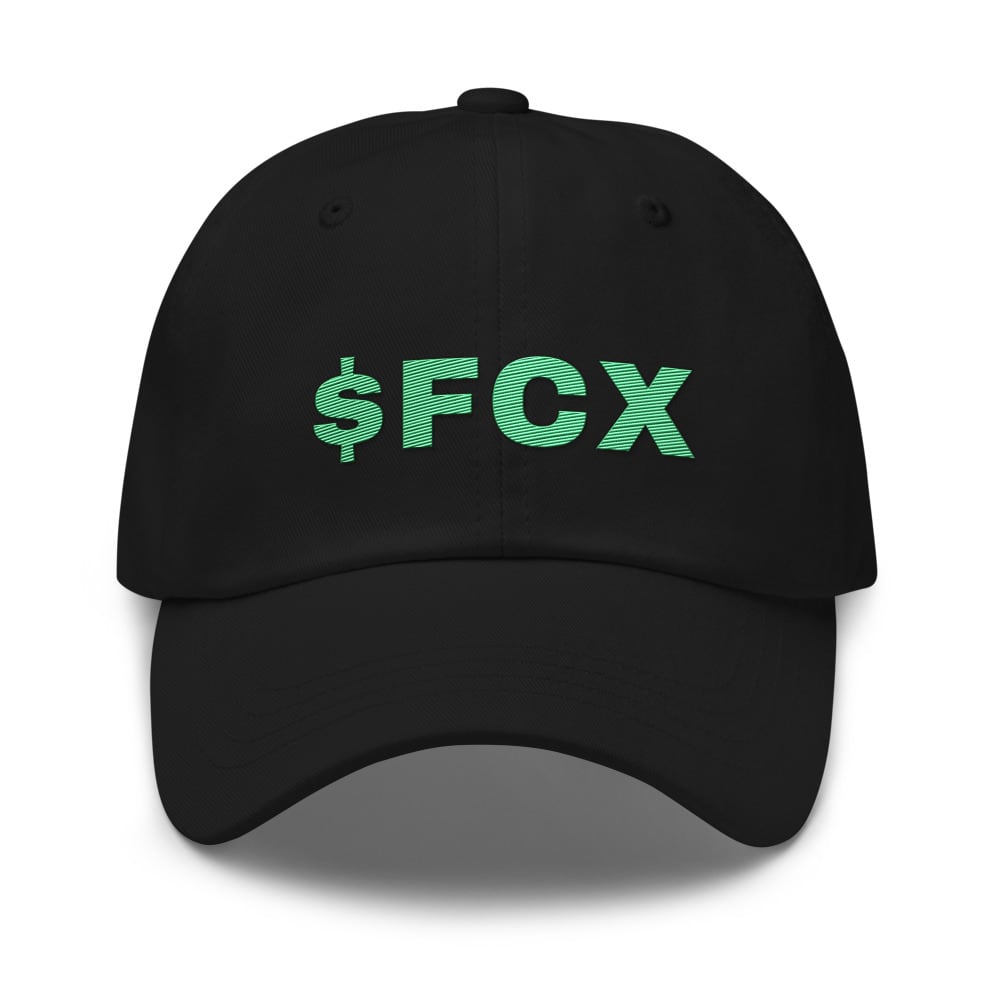 $FCX embroidered hat
