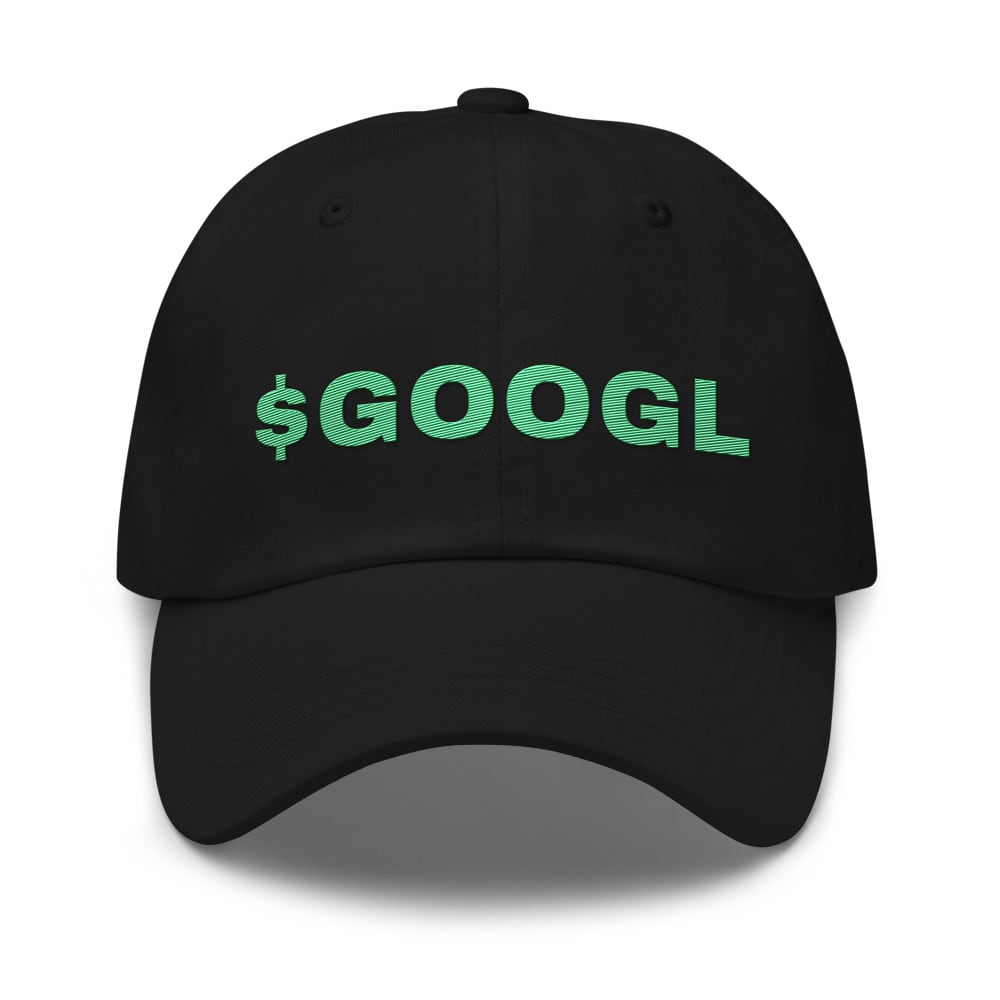 $GOOGL embroidered hat