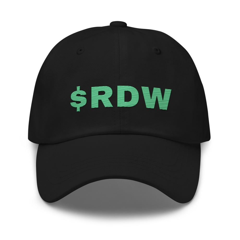$RDW embroidered hat
